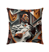 Serenade Sunset Musical Outdoor Pillow